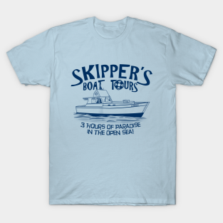 Television T-Shirt - Skipper's Boat Tours by Stupid Shirts